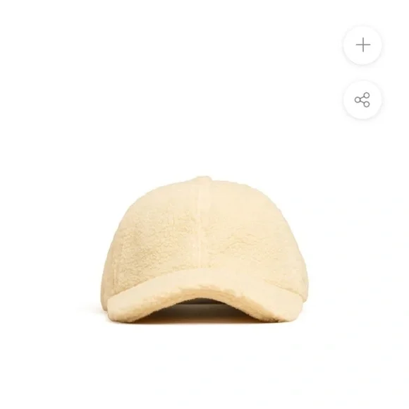 We wore what‎ Sherpa Baseball Hat cream - Picture 2 of 7